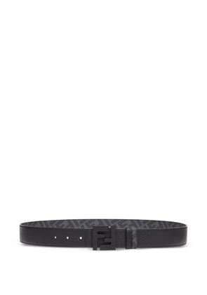 FENDI reversible logo-buckle belt - Black