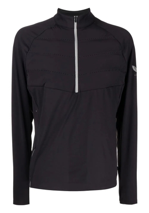 Castore zip-front logo-print jacket - Black