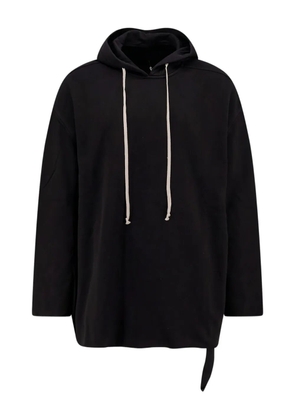 Rick Owens DRKSHDW drawstring-hem hoodie - Black