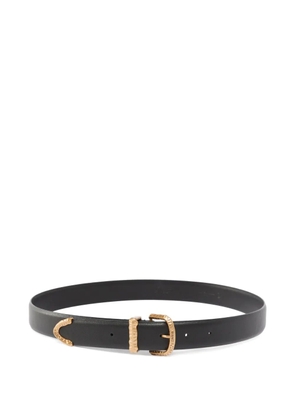 PINKO buckled leather belt - Black