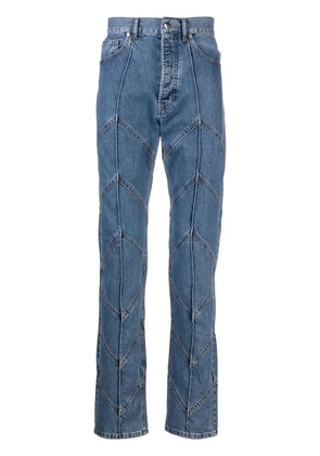 AV Vattev mid-rise straight-leg jeans - Blue