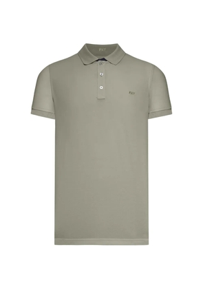 Fay embroidered polo shirt - Green