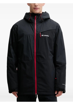 Columbia hooded zip-fastening ski jacket - Black