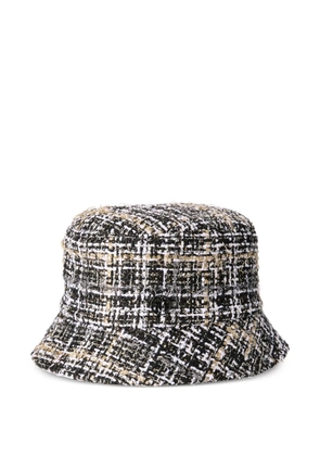 Maison Michel tweed bucket hat - Black