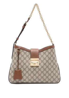 Gucci medium Padlock GG shoulder bag - Neutrals