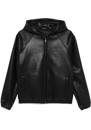 Daily Paper faux-leather jacket - Black