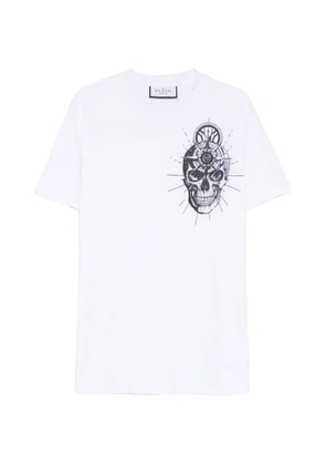 Philipp Plein skull-print T-shirt - White
