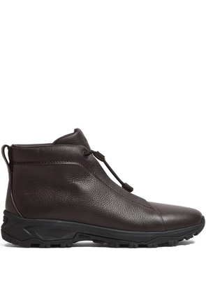 Zegna Triple Stitch Vetta boots - Brown