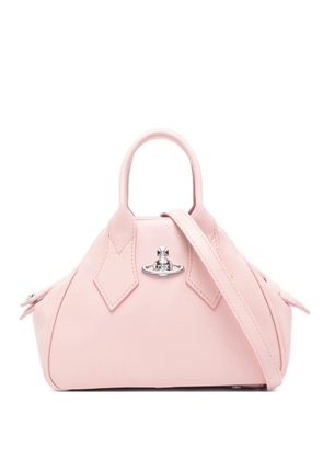 Vivienne Westwood small Yasmine Orb tote bag - Pink