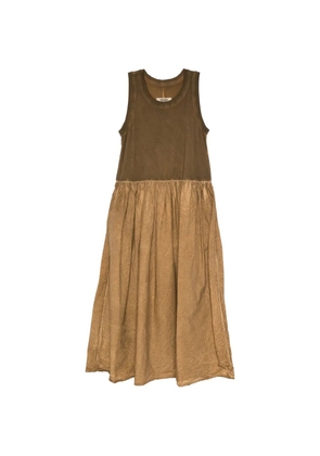 Uma Wang Duma sleeveless dress - Brown