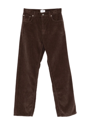 Haikure corduroy cotton trousers - Brown
