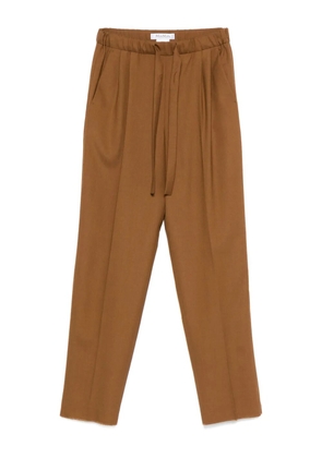 Max Mara virgin-wool straight-leg - Brown