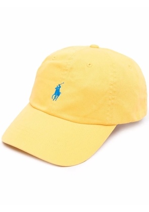 Polo Ralph Lauren embroidered-logo baseball cap - Yellow