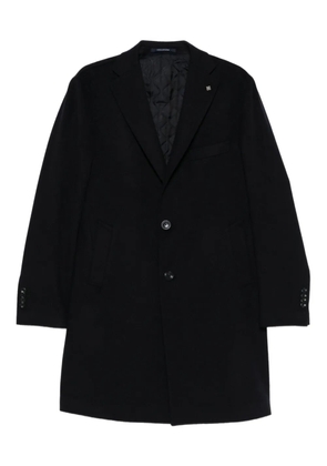 Tagliatore front-button wool coat - Blue