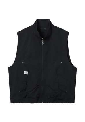 FIVE CM front-pockets vest - Black