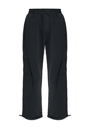 44 LABEL GROUP elasticated cotton track pants - Black