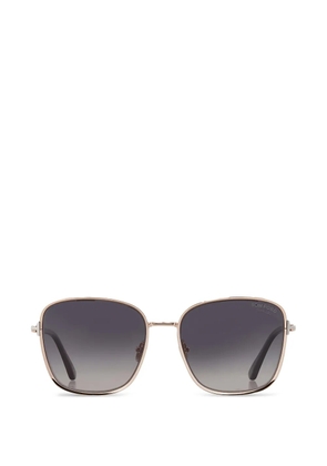 TOM FORD square full rim sunglasses - Gold