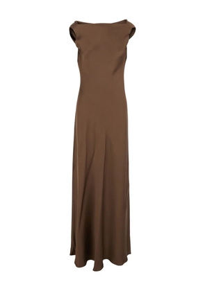 Antonelli Mara cowl-neck maxi dress - Brown