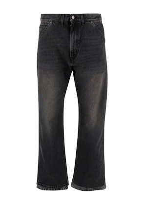 Haikure patch-pocket trousers - Black