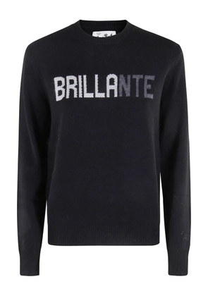 MC2 Saint Barth New Queen rhinestone-appliqué sweater - Black