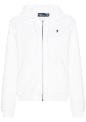 Polo Ralph Lauren Polo Pony zip-up hoodie - White