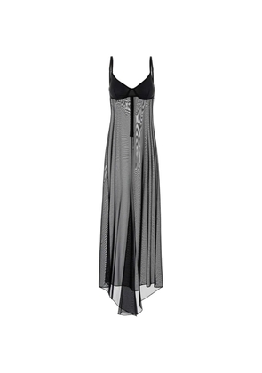Balenciaga stretch tulle dress - Black