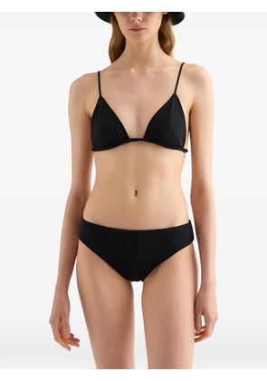 Jil Sander jersey texture bikini bottom - Black