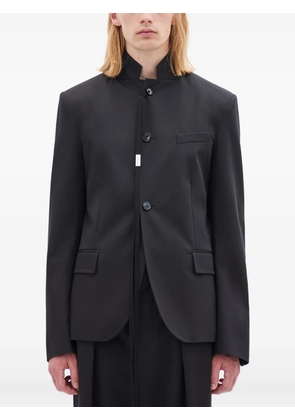Ann Demeulemeester button-up blazer - Black