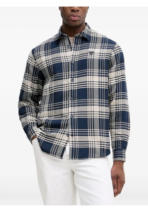 GUESS USA check-print shirt - Blue