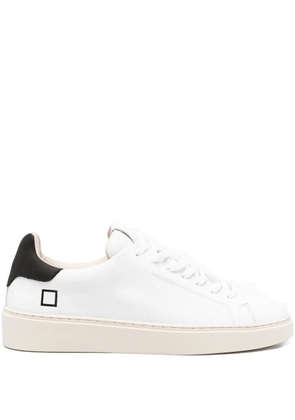 D.A.T.E. Levante leather-panelled sneakers - White