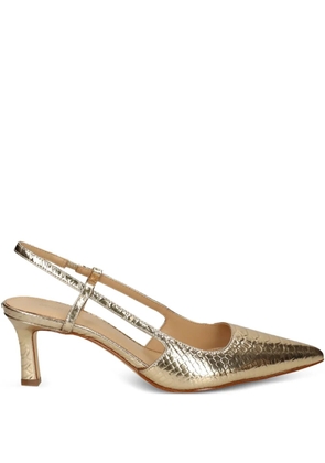 Michael Michael Kors 63mm Alora slingback pumps - Gold