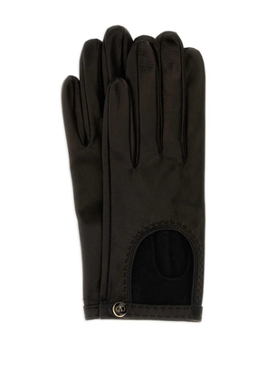 Valentino Garavani leather gloves - Black