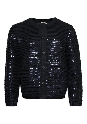 BODE sequin-embellishment cardigan - Black