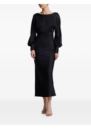 FRAMBOISE bishop sleeve dress - Black