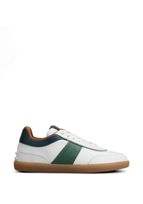 Tod's Tabs leather sneakers - White