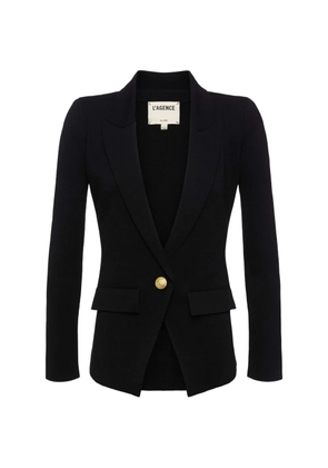 L'Agence Chamberlain button pocket blazer - Black
