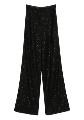 Max Mara sequinned trousers - Black