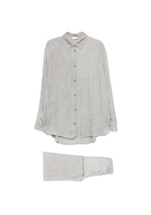 THE ANDAMANE drawstring dress - Grey