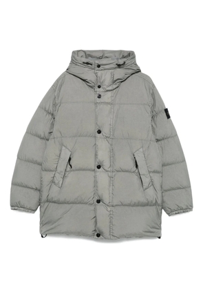 Stone Island hooded coat - Grey