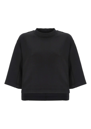Moncler x EE72 by Edward Enninful half-sleeve T-shirt - Black