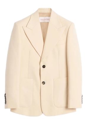 Valentino Garavani single-breasted blazer - Neutrals
