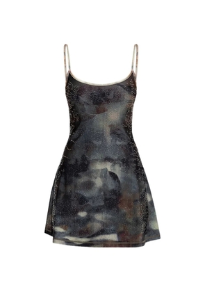 Diesel D-Loop embellished slip mini dress - Black