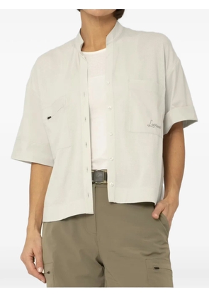 LAMUNT chest-pocket buttoned shirt - Neutrals