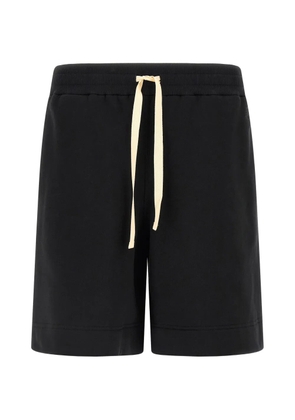 Jil Sander logo bermuda shorts - Black