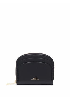 A.P.C. Demi-Lune Mini compact wallet - Black