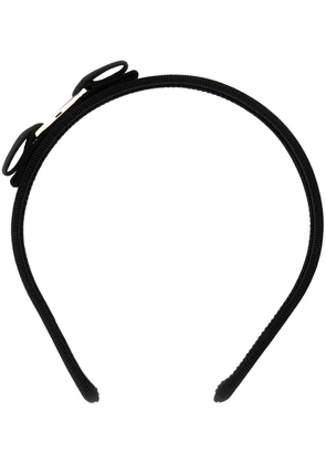 Ferragamo bow-embellishment hair band - Black