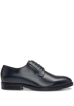 BOSS leather Derby shoes - Blue