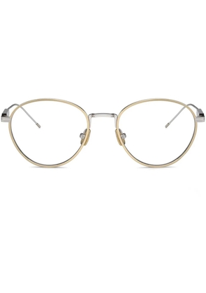 Brunello Cucinelli round-frame glasses - Gold