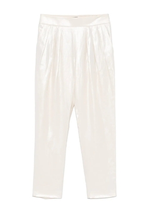 Giorgio Armani pleat-detail trousers - Neutrals
