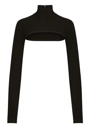 Dolce & Gabbana KIM DOLCE&GABBANA roll-neck shrug - Black